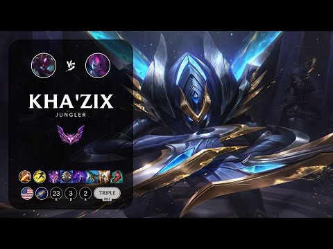 Kha'Zix Jungle vs Evelynn - NA Master Patch 14.3