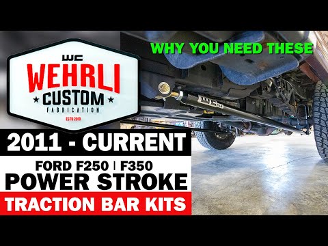 WCFab 2011 - 2024 Ford F250/F350 Powerstroke Traction Bar Kit