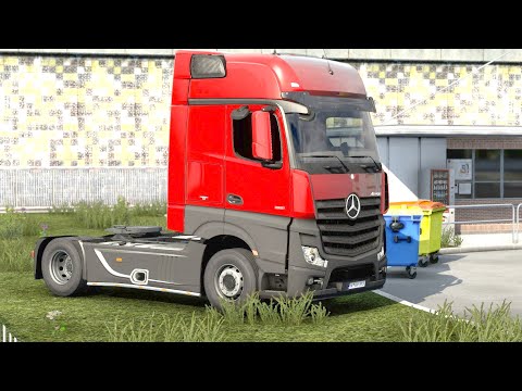 ETS 2 - Mercedes New Actros Transporting Plums from Bern to Zurich