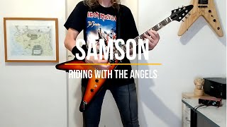 Samson  -  Riding With The Angels  (Rhythm Guitar Cover)