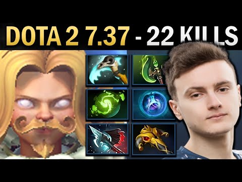 Invoker Gameplay Miracle with 22 Kills and Parasma - Dota 2 7.37