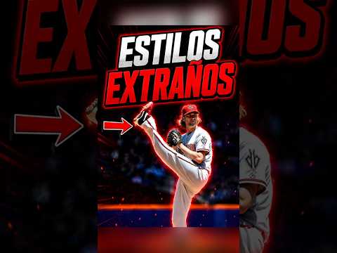 Los Estilos Más Extraños de Pitchers en la MLB😱 #mlb