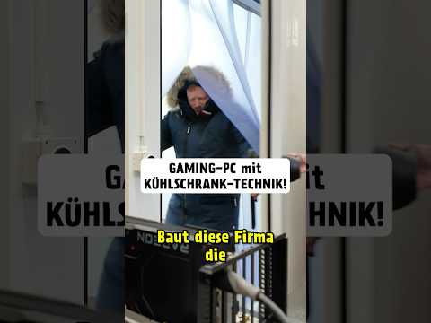 Ein Gaming-PC mit Gefrierschrank-Technik? 🤔 Wäre das etwas für uns?#pcgaming
