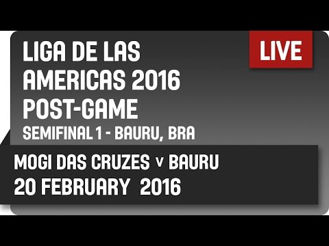 Mogi Das Cruzes (BRA) v Bauru (BRA) Post-Game - Semifinal #1 -  2016 DIRECTV Liga de las Américas