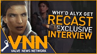 Why'd Alyx Get Recast? - Exclusive Half-Life Interview video