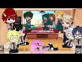 Class 1a And Class 1b React To Deku Wears Glasses Requested