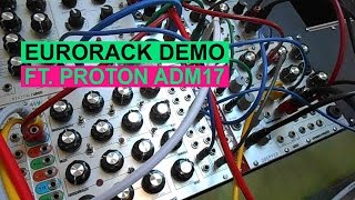 Video thumbnail for Modular Eurorack Demo ft. Audio Damage Proton Module by gstormelectro