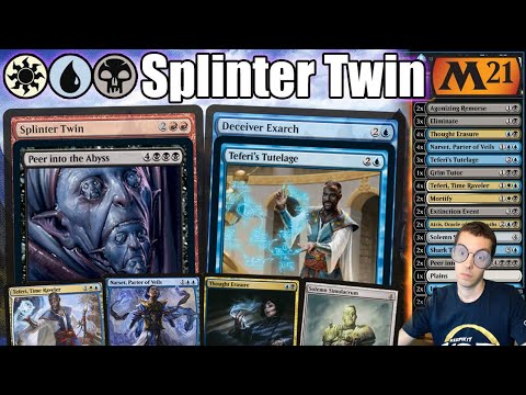 Does Splinter Twin Return To Standard With This Core Set 2021 Two Card Combo?