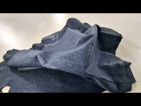 BLUE FANTASY COW LEATHER 1382