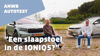 Hyundai IONIQ 5 vs. Skoda Enyaq iV | VORM OF FUNCTIE? | ANWB Autotest