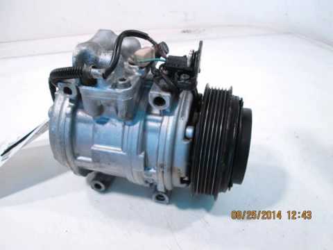 1990 Mercedes 190E AC / Air Compressor pump + clutch 201TYPE - mbiparts.com Used OEM Mercedes... OEM