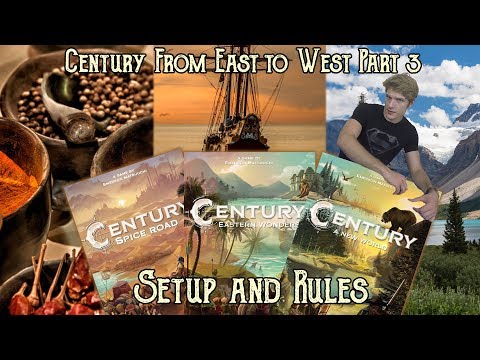 Century: From East to West Part 3 Setup and Rules