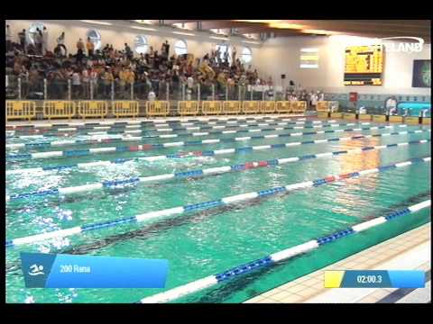 Serie 2 dei 200 Rana  Assoluti Femmine Master - Campionati Regionali Masters 2014 di Veneto e Friul