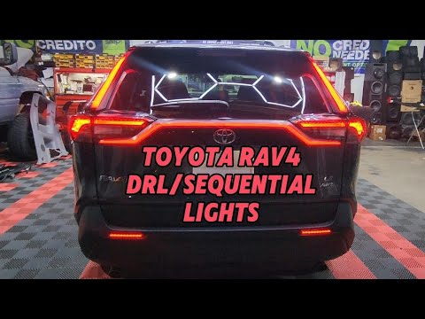 Installing the best Exterior Light Mods on Toyota Rav4!