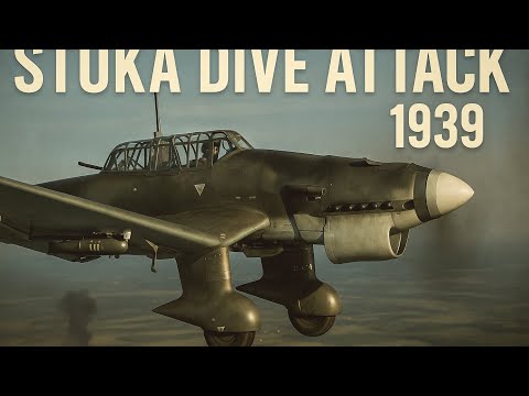 Ju 87 Stuka — Dive Bomber in Action: Cockpit War Footage