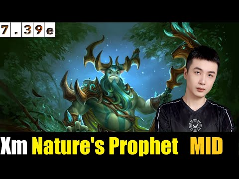 🤯Xm[Nature's Prophet] MID 7.39e - DOTA 2 HIGHEST MMR MATCH#dota2   #dota2gameplay