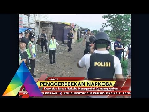 REPORTASE PAGI - Penggrebekan Kampung Narkoba