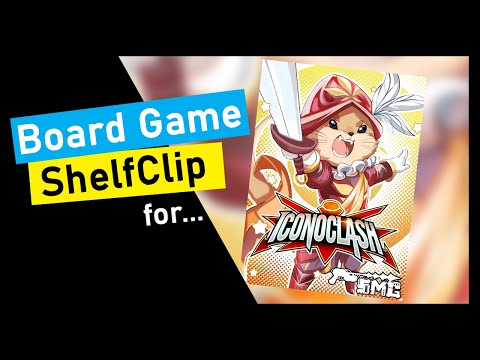 ShelfClips: Iconoclash (Short Board Game Preview)