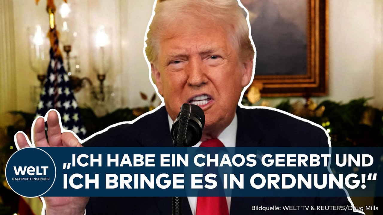 USA: "Werte unter Wasser!" Trotzdem spuckt Donald Trump laute Töne an die Nation!