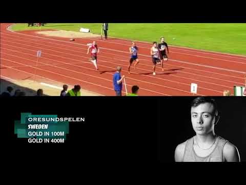 Sprint Recruit Video College Track OverBoarder - Charles Marelid