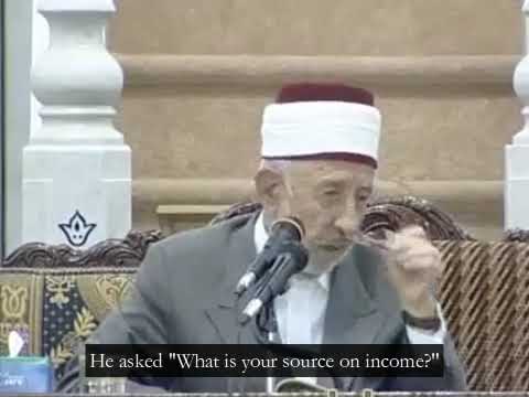 Allah is the provider - Imam Al-Buti