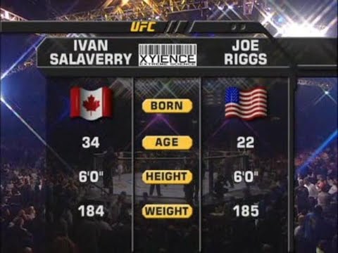 Ivan Salaverry vs Joe Riggs full fight