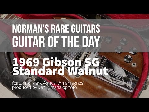 1969 Gibson SG Standard in Walnut | Guitar of the Day