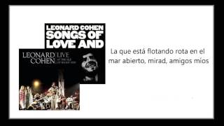 Leonard Cohen - Sing Another Song, Boys (Traducida)