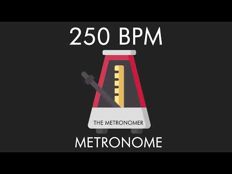 Insanely Fast 250 BPM Metronome