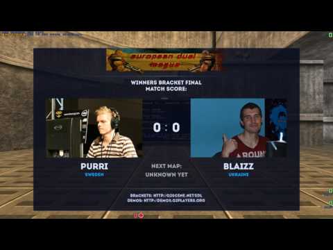 Quake 2 Duel League: PURRI vs BLAIZZ [ENG]