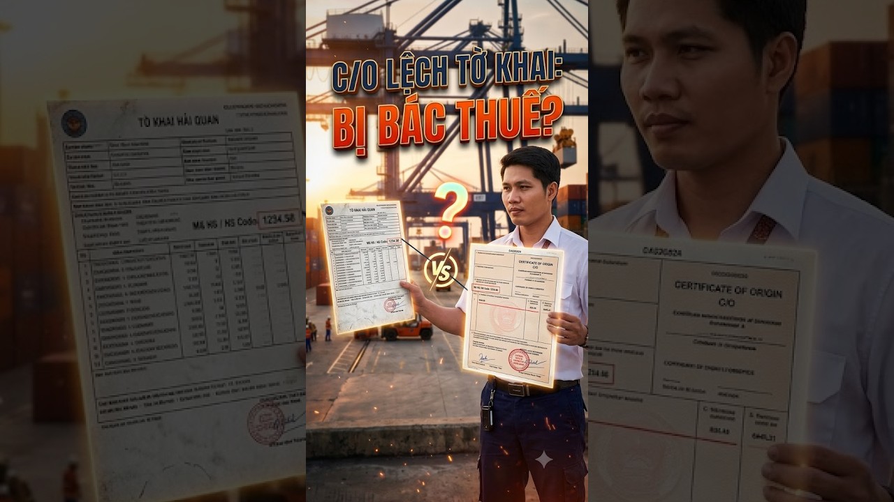 C/O và tờ khai Hải quan có cần khớp nhau không?