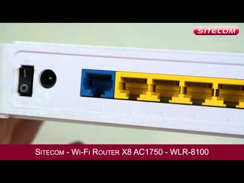 Sitecom Wi Fi Router X8 AC1750 WLR 8100