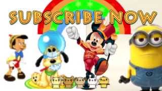 Mickey Mouse Hokey Pokey Nursery Rhymes  - Kids  Nursery Rhymes -  Cartoon Animation