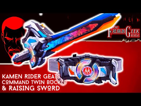 Kamen Rider Geats DX COMMAND TWIN BUCKLE & RAISING SWORD: EmGo's Reviews N' Stuff