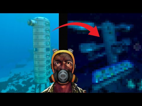 I built a MEGA BASE around the tallest aquarium in SUBNAUTICA