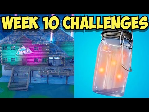 How To Do ALL Week 10 Challenges - Fortnite Chapter 2, Season 3