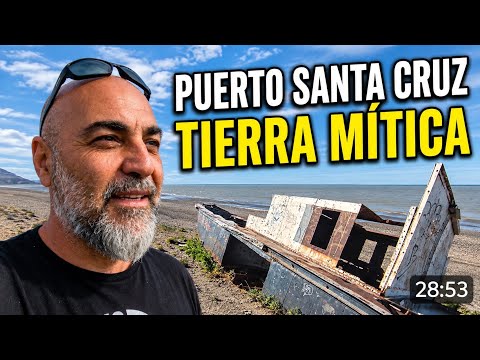 Puerto Santa Cruz: vestigios de mar y de aire
