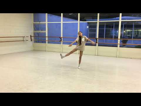 Mahalaya at 12 years old.  Demonstrating in Kira Fargas' class.