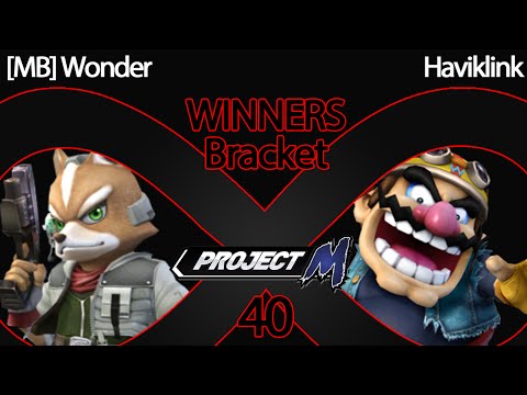 IaB 40 PM - MB Wonder (Fox) vs Haviklink (Wario) - Winners Bracket