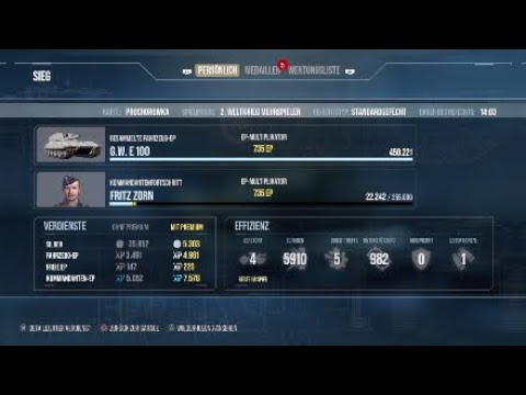 G.W. E100 Arty im Doppelpack das böse kommt von oben | World of Tanks ConsoleWWII