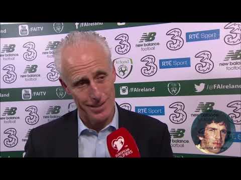 Mick McCarthy Post Match Interview Ireland 1-1 Denmark