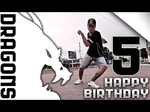 HAPPY BIRTHDAY | DRAGONS FREE-STEP