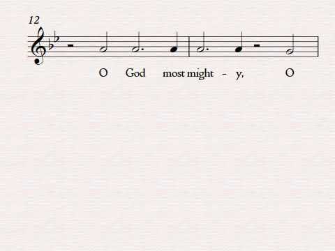 Henry Purcell – Thou knowest, Lord (alt)