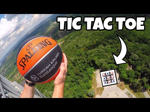GIANT BASKETBALL TIC TAC TOE from 106m