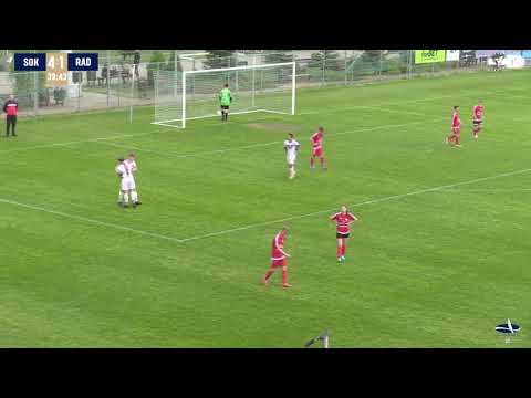 Skrót meczu Sokół Ostróda - Radomniak Radomno 22.05.2021