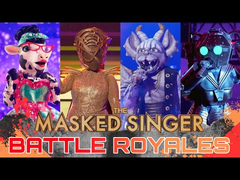 All Battle Royales On The Masked Singer (Seasons 8, 9 & 10) | Pandi Masked