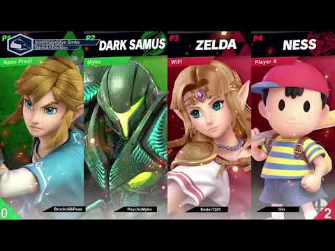 Bye Bye Birdie Ultimate Doubles - BrockoliandPeas/PsychoMyko vs B Team Winners Finals