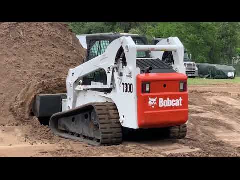 Обзор мини погрузчика Bobcat T300