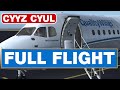 FSX Full Flight Tutorial QUALITYWINGS AVRO RJ100 From CYYZ TO CYUL