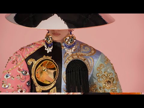 Short film in Paris of Daniel Roseberry's Schiaparelli AW21 Couture Collection